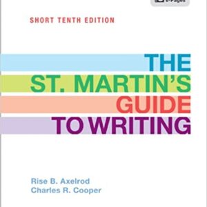 The St. Martin's guide to writing  10th -9781457604508